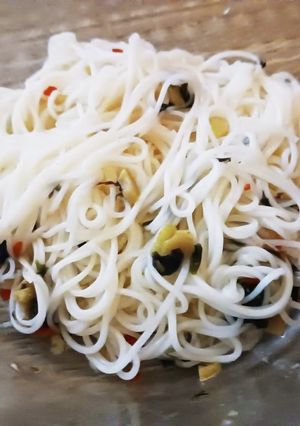 オリーブの塩レモン素麺-レシピのメイン写真