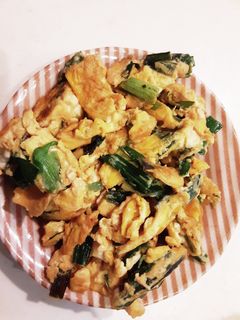 にらと卵炒め-レシピのメイン写真