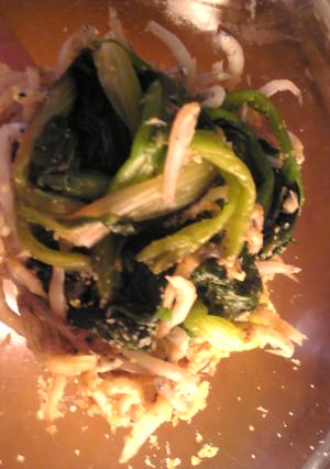 しらすとほうれん草の胡麻醤油和え-レシピのメイン写真