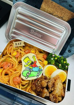 毎日高校男子弁当 シンプソン-レシピのメイン写真