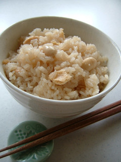 大豆とお揚げの炊き込みご飯-レシピのメイン写真