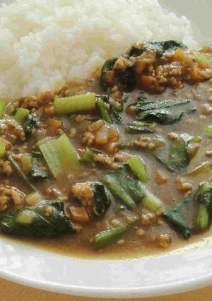 彩の国黒豚キーマと小松菜カレー-レシピのメイン写真