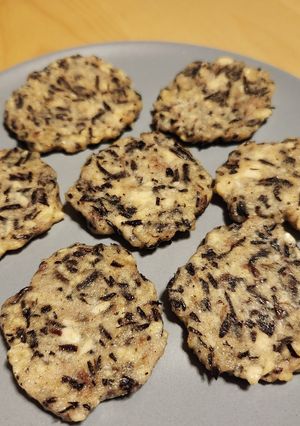 【離乳食後期】ひじきとサバのお焼き-レシピのメイン写真