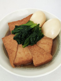 厚揚げと小松菜の煮物-レシピのメイン写真