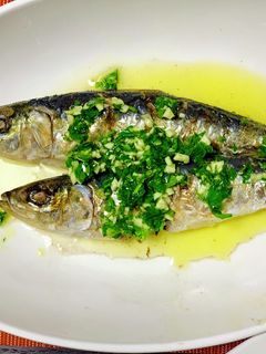 スペイン風イワシの塩焼き-レシピのメイン写真