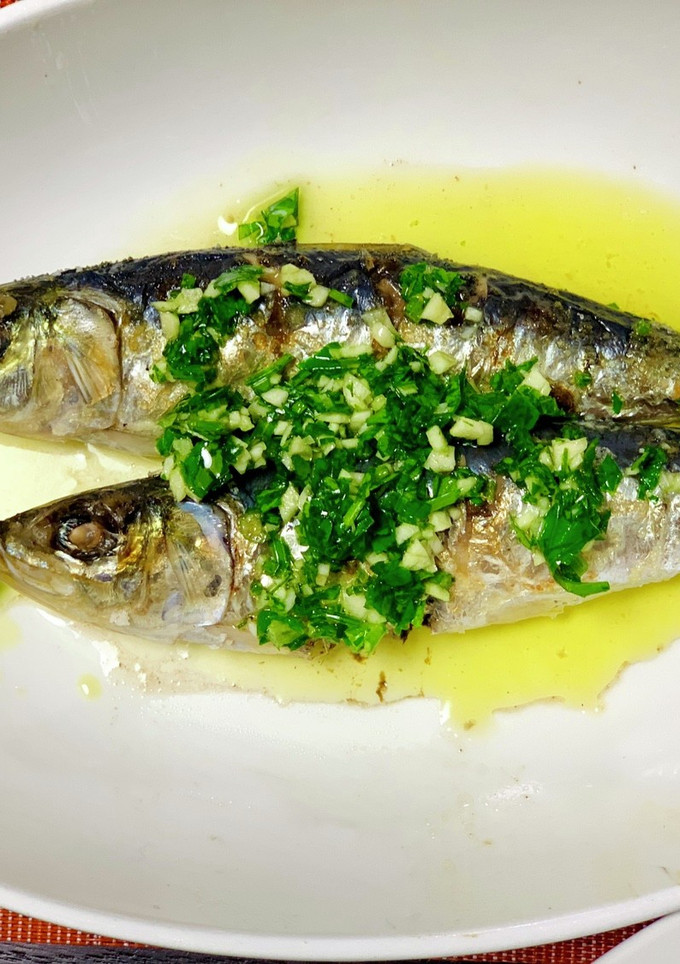 スペイン風イワシの塩焼き-レシピのメイン写真