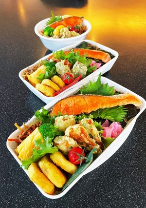 高校生弁当20236月28のり鮭弁当-レシピのメイン写真