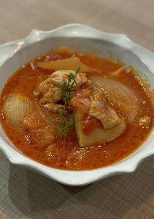 わが家 の 人気者 チキントマト煮-レシピのメイン写真