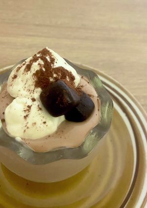 【材料3つ】5分で本格チョコレートムース-レシピのメイン写真
