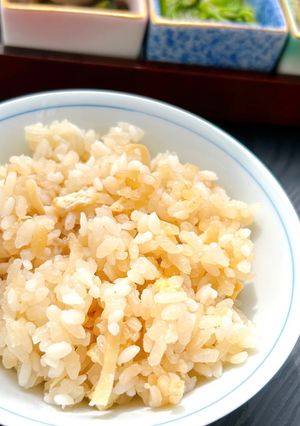野菜出汁が決め手！新生姜の炊き込みご飯-レシピのメイン写真