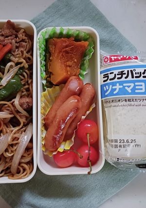 焼きそば弁当(6.23)-レシピのメイン写真