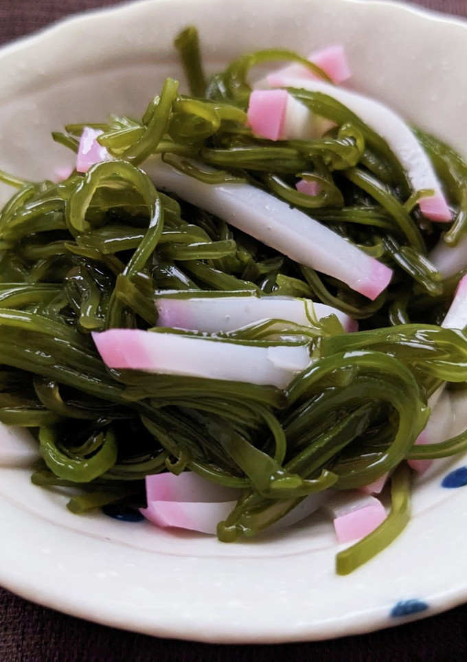 めかぶとかまぼこの和え物-レシピのメイン写真