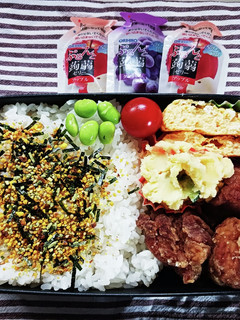 唐揚げ弁当(6.20)-レシピのメイン写真