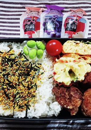 唐揚げ弁当(6.20)-レシピのメイン写真