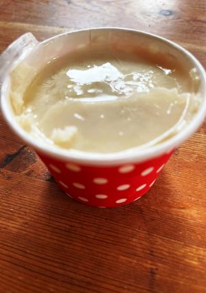 桃のはちみつレモン豆乳アイス-レシピのメイン写真