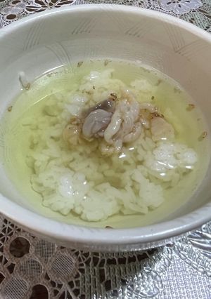 トラフグの塩辛のお茶漬け-レシピのメイン写真