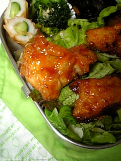 昨夜の残りで☆ピリ辛鶏丼弁当-レシピのメイン写真