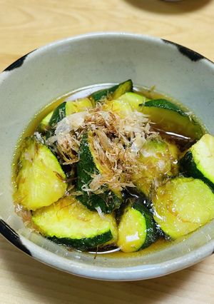 【野菜ソムリエ】だしも味わうズッキーニ-レシピのメイン写真
