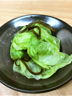 レタスの塩ふき昆布浅漬け-レシピのメイン写真