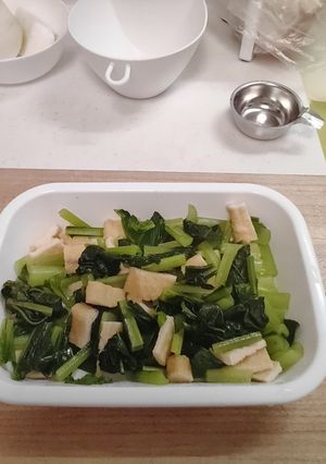 小松菜とあげの簡単煮浸し-レシピのメイン写真