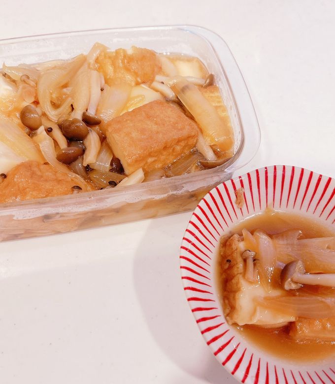 ホットクックで厚揚げときのこの煮物 by ○Annapan○ 【クックパッド