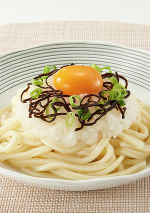 塩こんぶで釜玉うどん-レシピのメイン写真