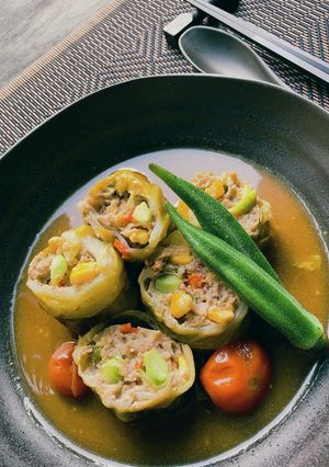 ☆カラフル野菜いっぱい!ロールキャベツ☆-レシピのメイン写真