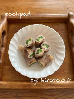 お弁当☆いんげん×チーズの肉巻き-レシピのメイン写真