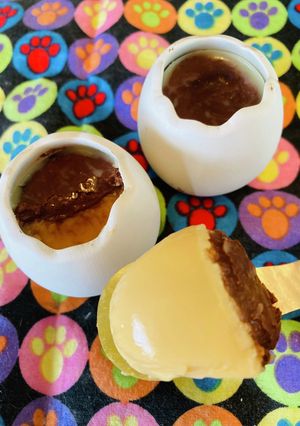 蒸して作る＼簡単／なめらかチョコプリン-レシピのメイン写真