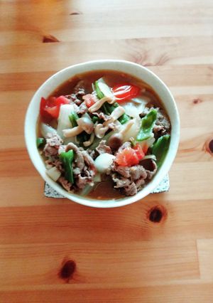 牛肉とお野菜のトマト和風煮-レシピのメイン写真