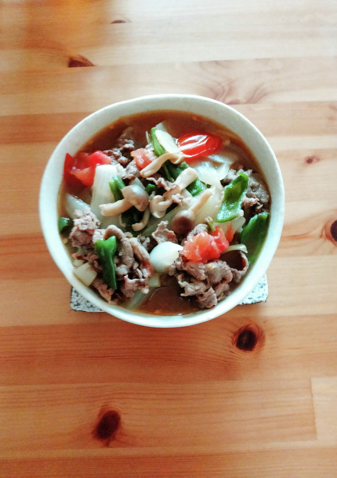 牛肉とお野菜のトマト和風煮-レシピのメイン写真