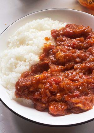 レンジでできる!無水カレー!-レシピのメイン写真