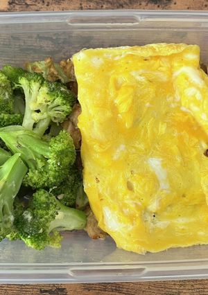 糖質オフ弁当/中華風オムライス-レシピのメイン写真