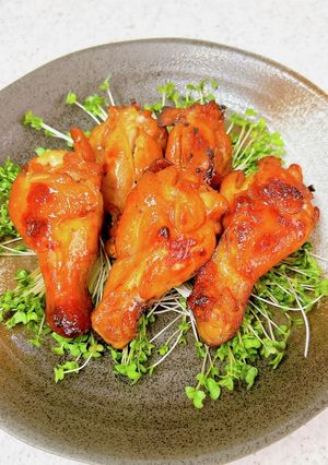 焼肉のタレで簡単♪手羽元韓国風漬け焼き-レシピのメイン写真