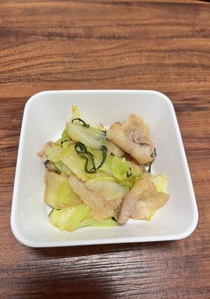 豚バラのキャベツ炒め〜大葉風味〜-レシピのメイン写真