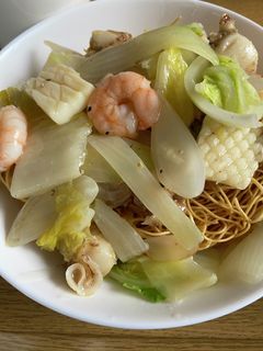 市販品フル活用手抜き皿うどん-レシピのメイン写真