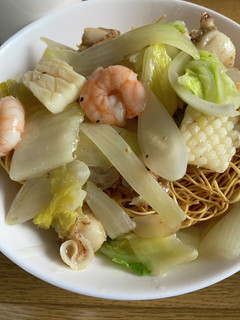 市販品フル活用手抜き皿うどん-レシピのメイン写真