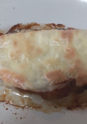簡単美味・味噌漬け豚肉のチーズ焼き-レシピのメイン写真