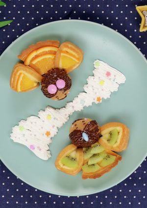 お菓子の織姫様と彦星様-レシピのメイン写真