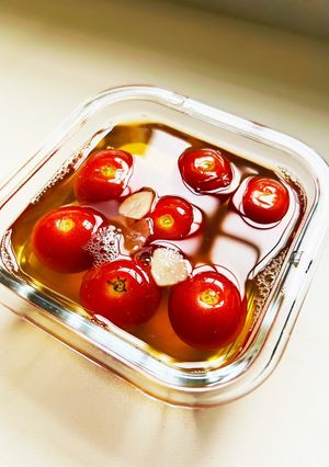 簡単漬けるだけ！ミニトマトのピクルス-レシピのメイン写真