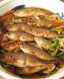 豆アジの南蛮漬け(二杯酢＆三杯酢)