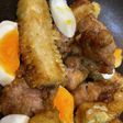 豚肉ととうもろこしの甘辛炒め
