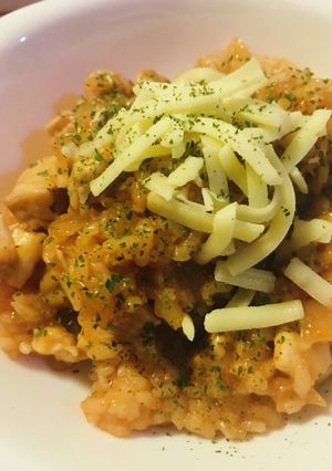 シンプル具材●チーかけチキンライス-レシピのメイン写真