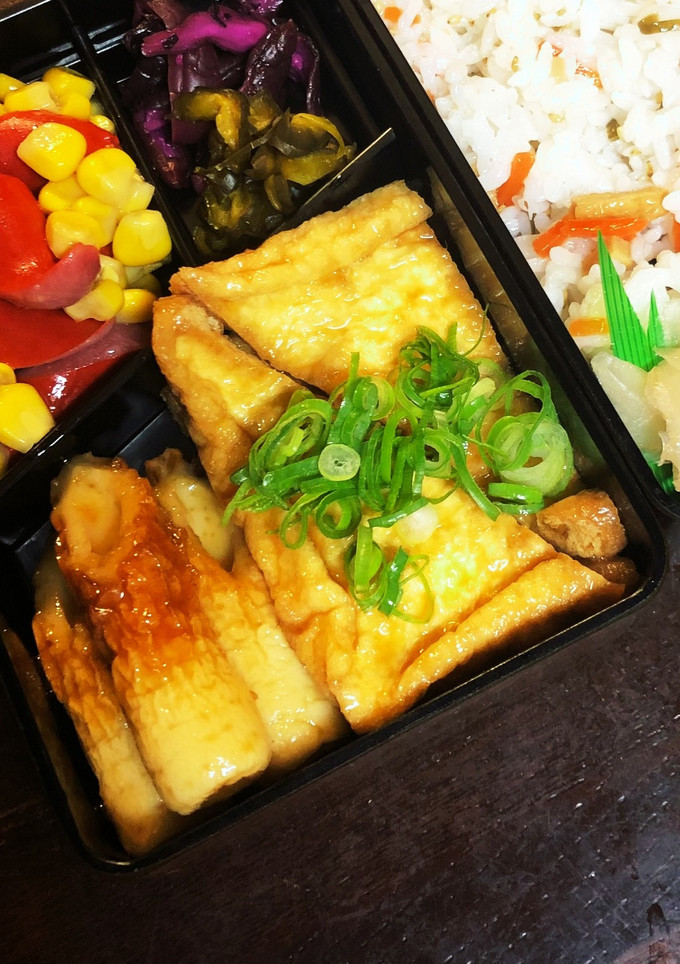 簡単♪しっかり味の油揚げの生姜煮-レシピのメイン写真