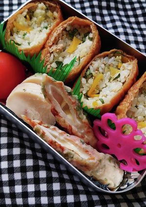R5/6/29　お稲荷さん弁当-レシピのメイン写真