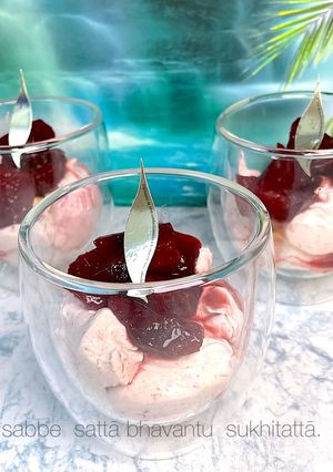 かるかんと季節の果物 クリームのせ-レシピのメイン写真