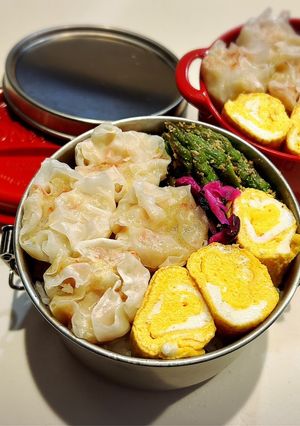 のっけ弁当2023.06.29蟹焼売弁当-レシピのメイン写真