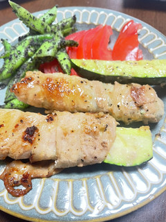 ズッキーニの豚肉巻き-レシピのメイン写真