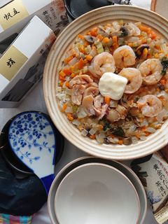 黄金のだし茶漬けで炊き込みピラフ-レシピのメイン写真