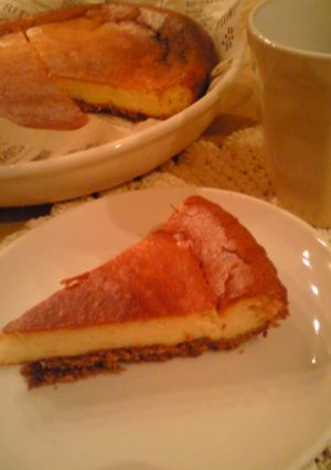 我が家のベイクドチーズケーキ-レシピのメイン写真